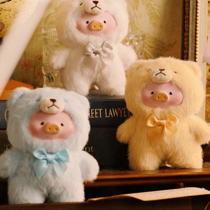 LuLu the Piggy Teddy Lulu Vinyl Face Series Plush Dolls, Blind Box