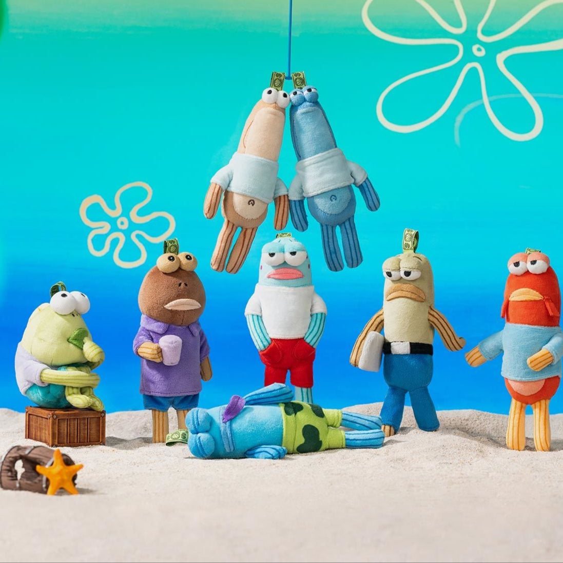 Bikini Bottom Buddies - Whimsical Plush Dolls, Blind Box