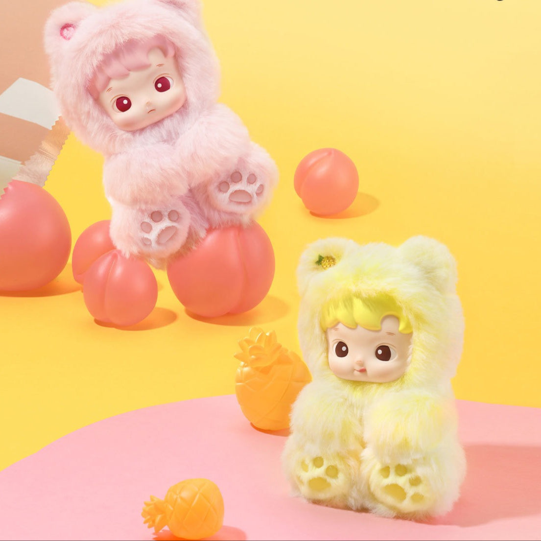 HACIPUPU Gummy Bear Series-Vinyl Plush Pendant Blind Box