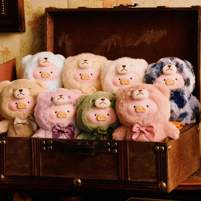 LuLu the Piggy Teddy Lulu Vinyl Face Series Plush Dolls, Blind Box