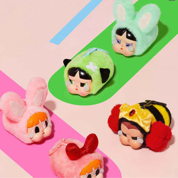 Crybaby x The Powerpuff Girls Vinyl Face Series Plush Dolls, Blind Box