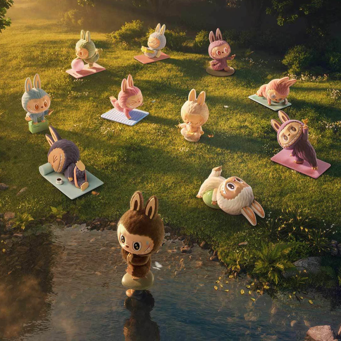 THE MONSTERS [Labubu] Lazy Yoga Series Blind Box