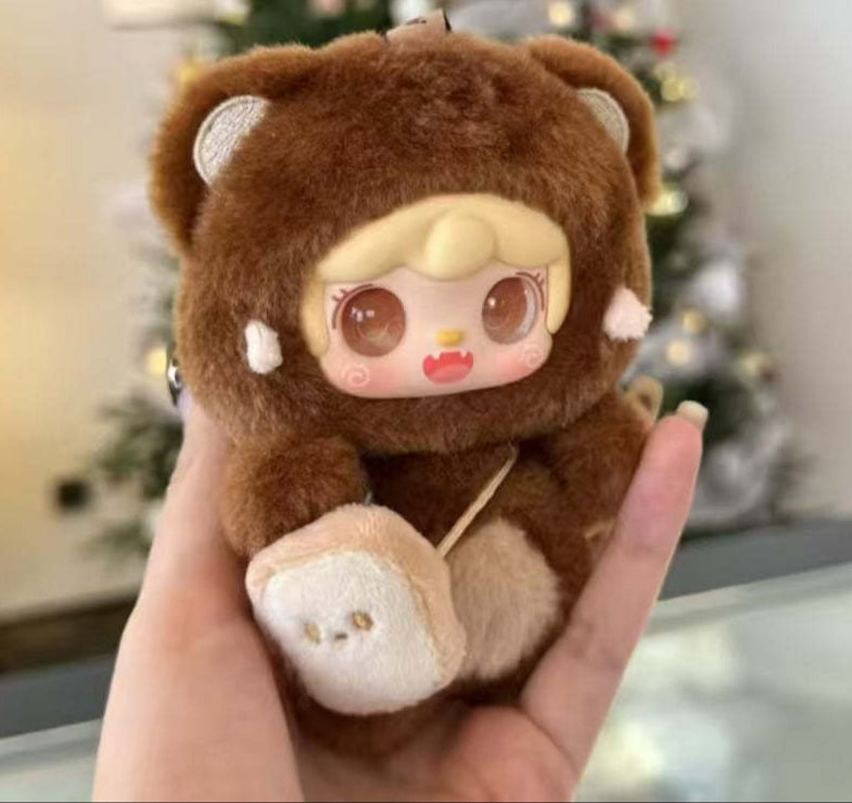 Yooki V4 Take a Bite Of Bear Series Plush Dolls, Blind Box