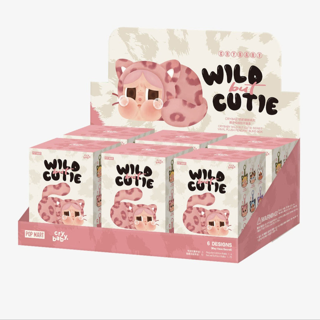 CRYBABY Wild but Cutie Series - Vinyl Plush Pendant Blind Box
