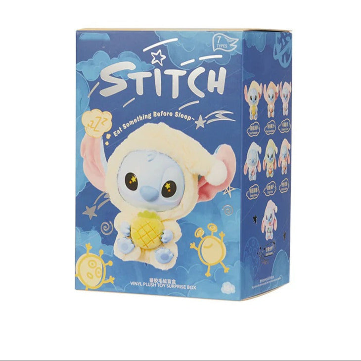 Stltch Eat Something Before Sleep Series Vinly Plush Dolls, Blind Box