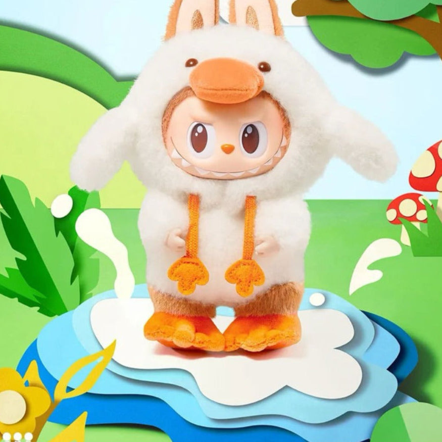 THE MONSTERS Labubu Forest Fairy Tale Series Plush Doll, Hanging Card