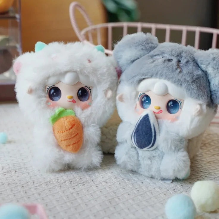 Yooki V10 Hug Gourmet Restaurant Mini Pendant Plush Dolls, Blind Box