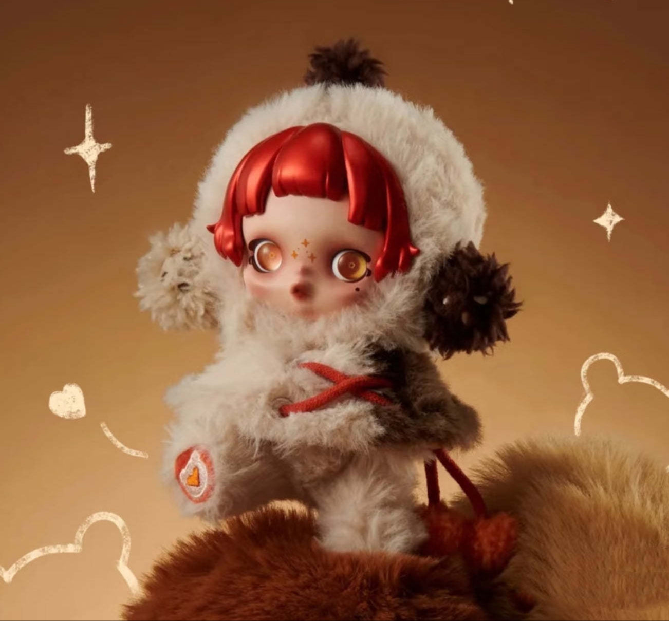 SKULLPANDA Winter Symphony Series Plush Dolls, Blind Box