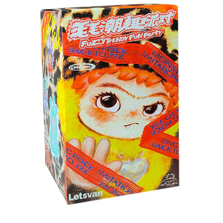 WAKUKU Fuzzy Trendy Fun Party Series Plush Dolls, Blind Box (PRE-ORDER)