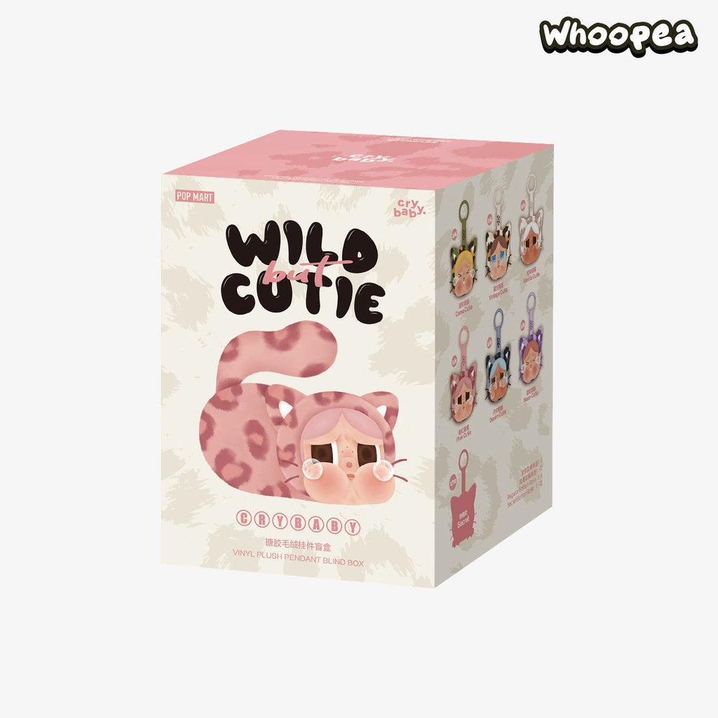 CRYBABY Wild but Cutie Series - Vinyl Plush Pendant Blind Box