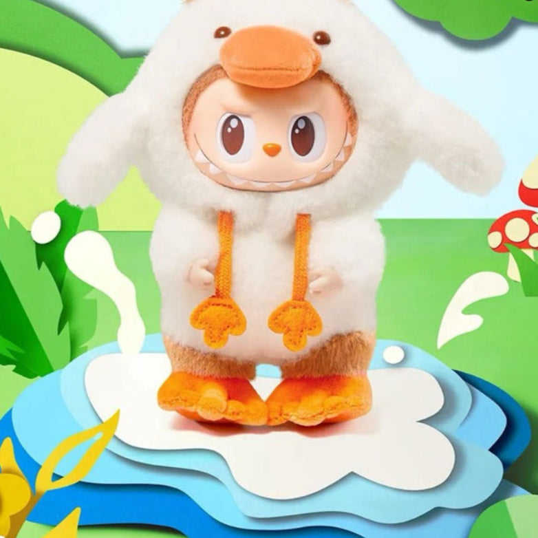 THE MONSTERS Labubu Forest Fairy Tale Series Plush Doll, Hanging Card