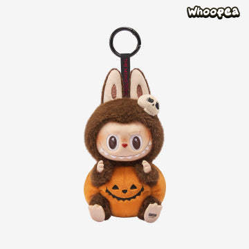 LABUBU Happy Halloween Party Series-Sitting Pumpkin Vinyl Plush Pendant