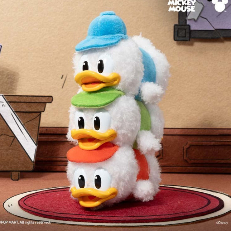 MlCKEY FAMILY Cute Together Keychain Series Plush Blind Box