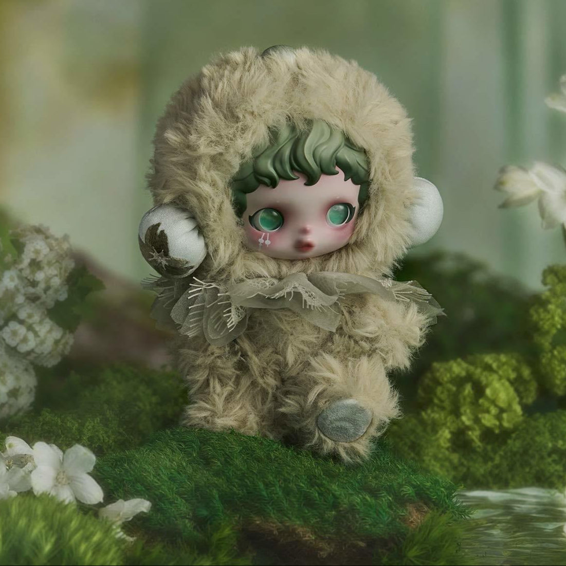 SKULLPANDA L'impressionnisme Series Plush Dolls, Blind Box