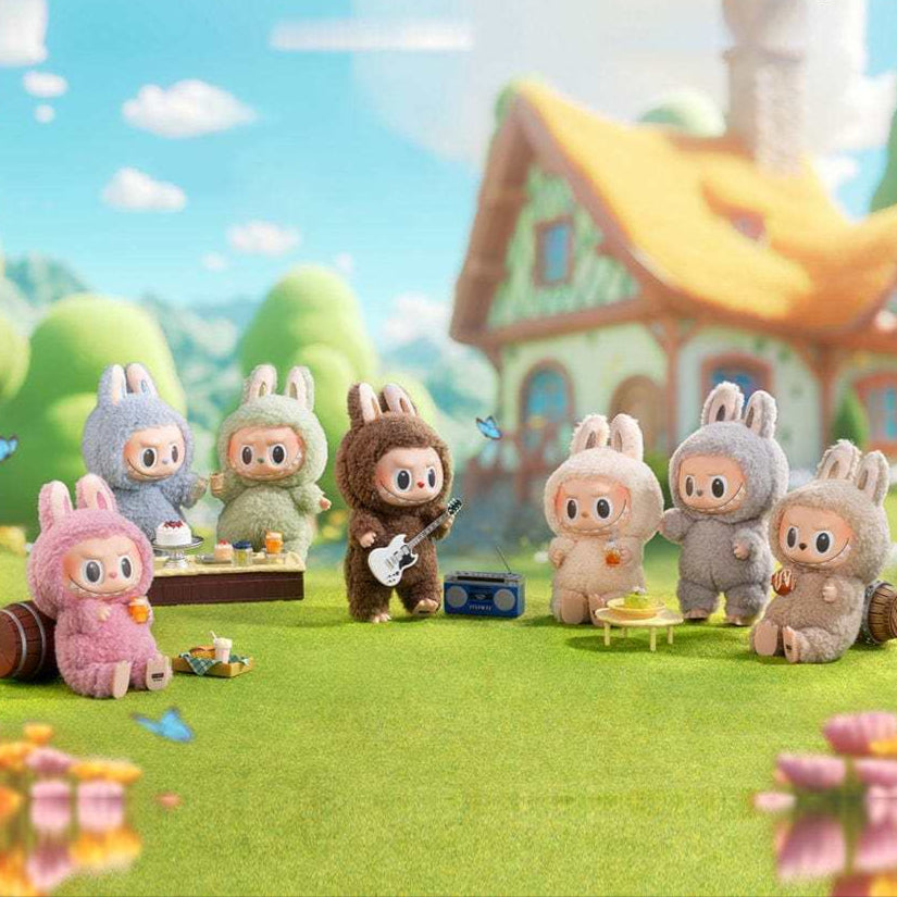 Labubu The Monsters Exciting Macaron Series Plush Pendant Blind Box