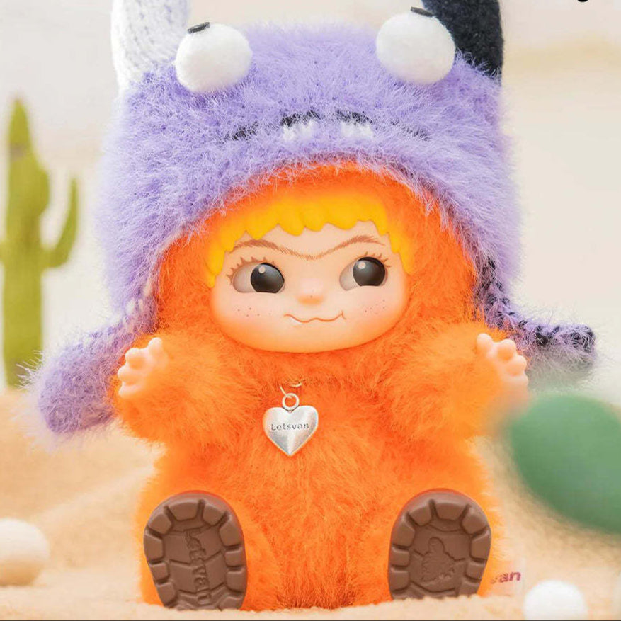 WAKUKU Fuzzy Trendy Fun Party Series Plush Dolls, Blind Box (PRE-ORDER)