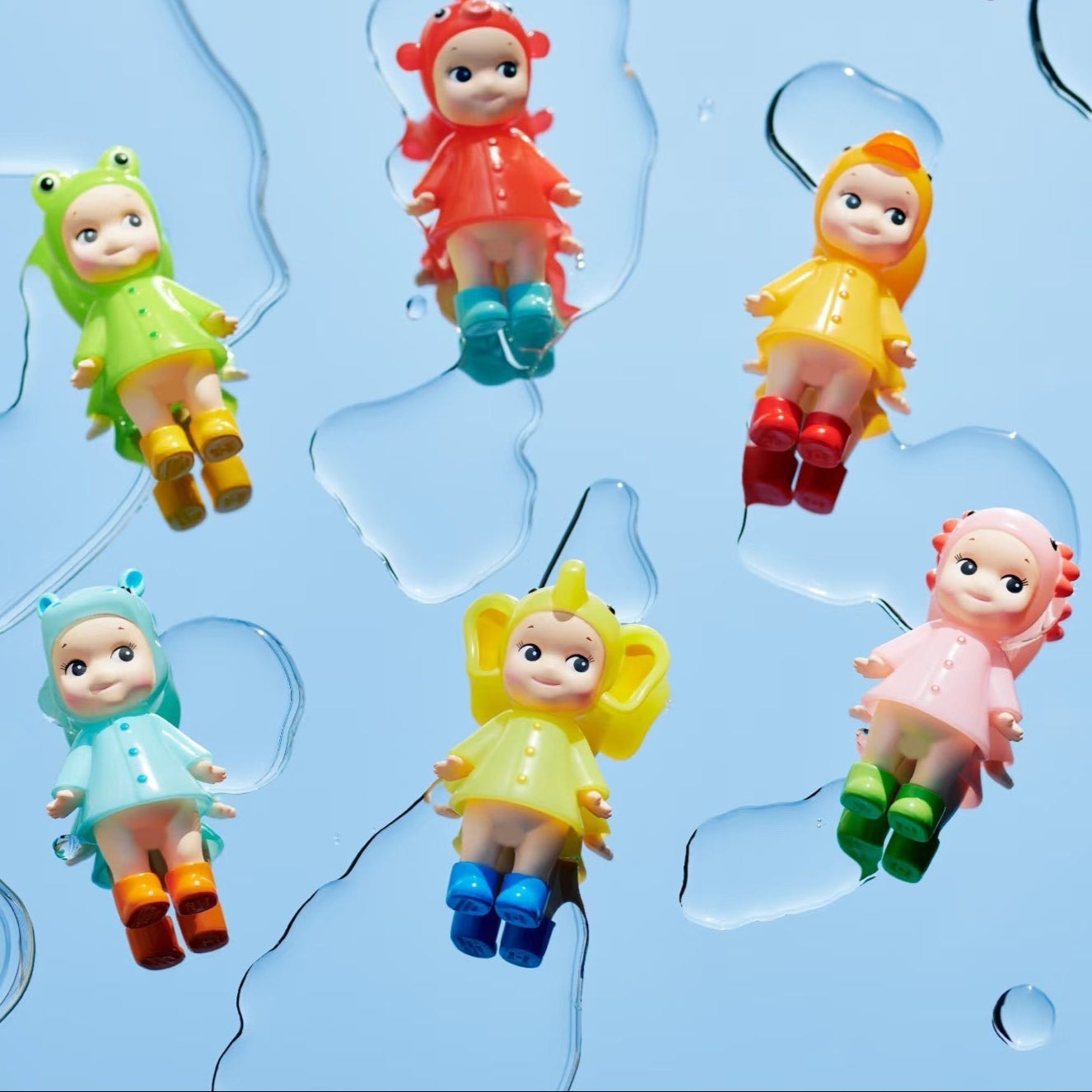 Sonny Angel I LOVE RAINY DAY Series Figures, Blind Box