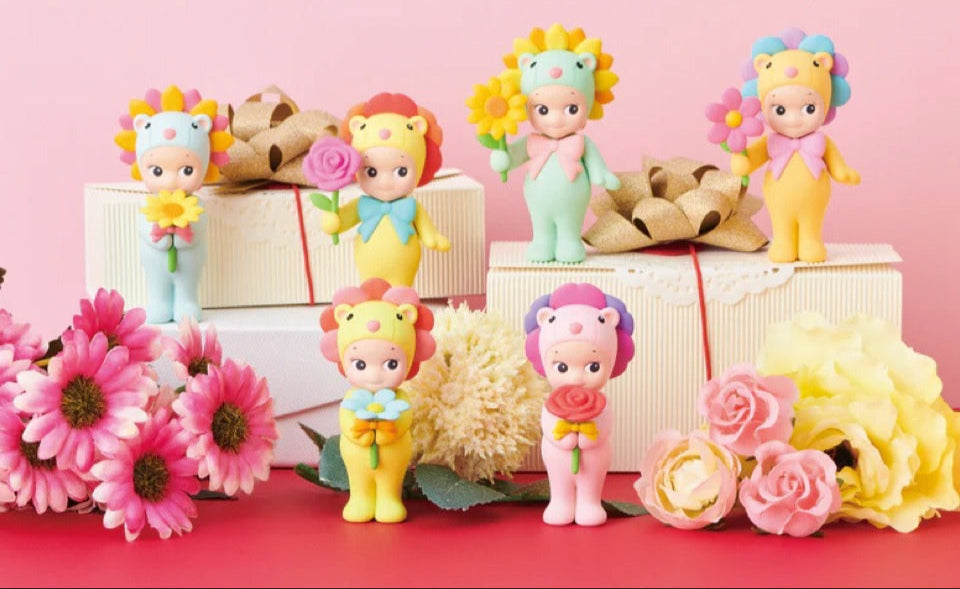 Sonny Angel Flower Gift Figures, Blind Box