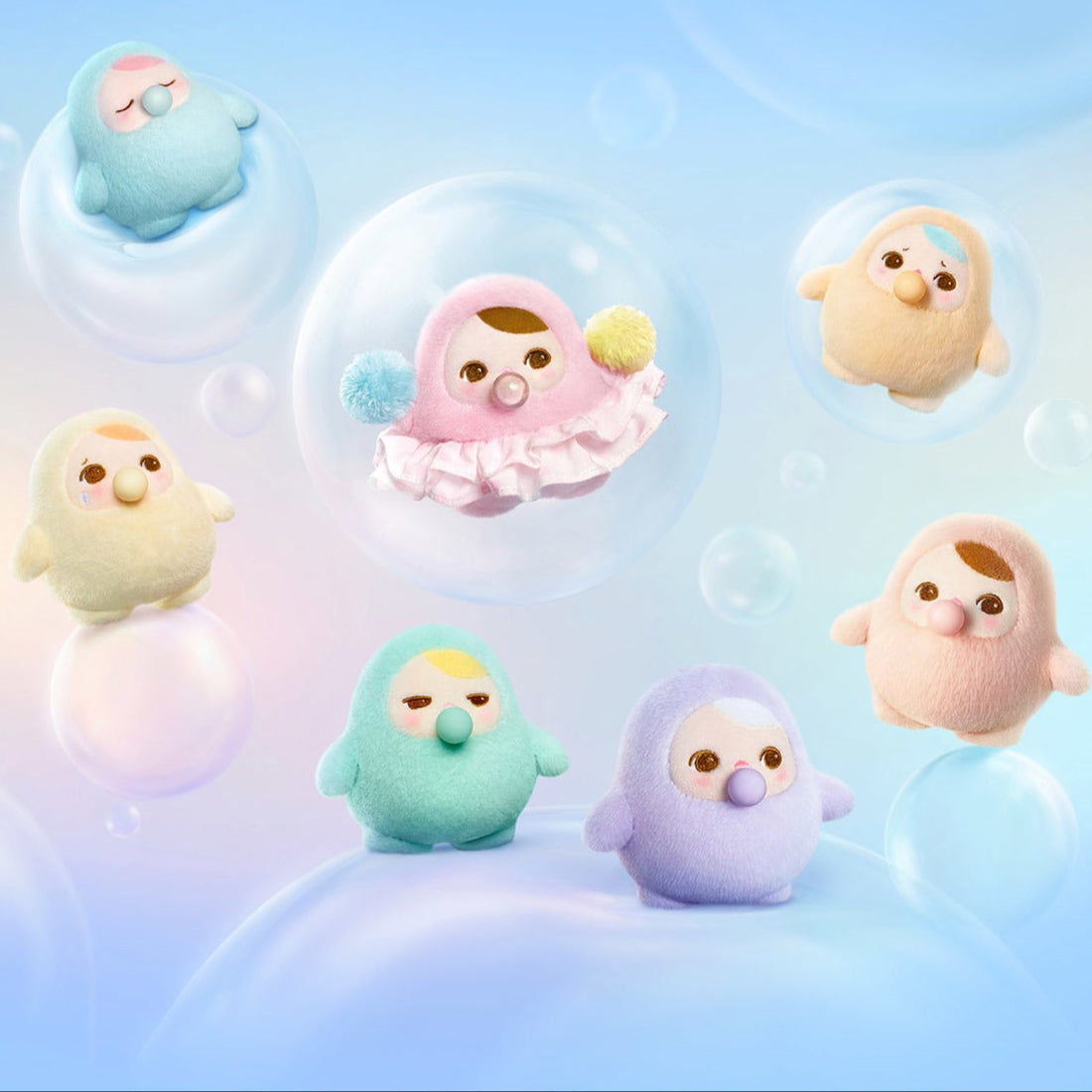 PUCKY BEANIE BUBBLE UP SERIES-Plush Pendant Blind Box