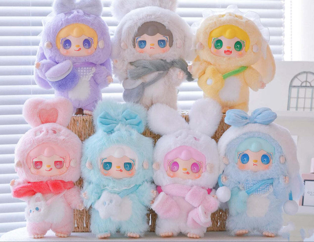 Yooki V3 Warm Bunny Series Plush Dolls, Blind Box