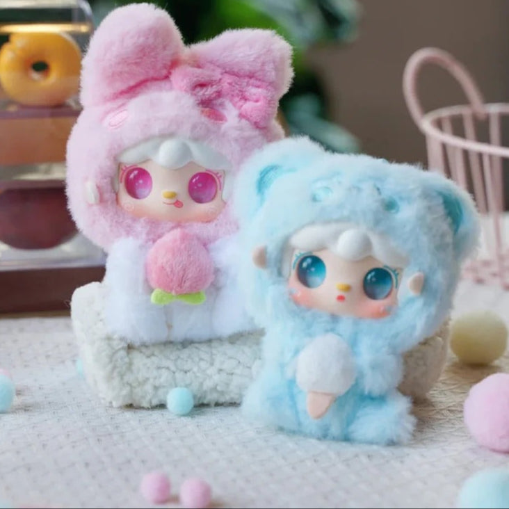 Yooki V10 Hug Gourmet Restaurant Mini Pendant Plush Dolls, Blind Box
