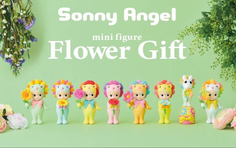 Sonny Angel Flower Gift Figures, Blind Box