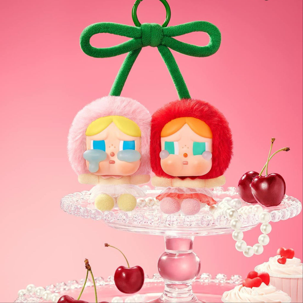 CRYBABY Crying For Love Series-Vinyl Plush Hanging Card (Love You Cherry Much)