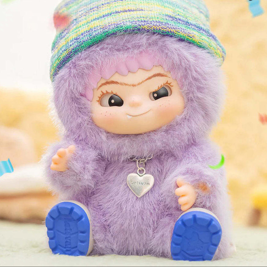 WAKUKU Fuzzy Trendy Fun Party Series Plush Dolls, Blind Box (PRE-ORDER)
