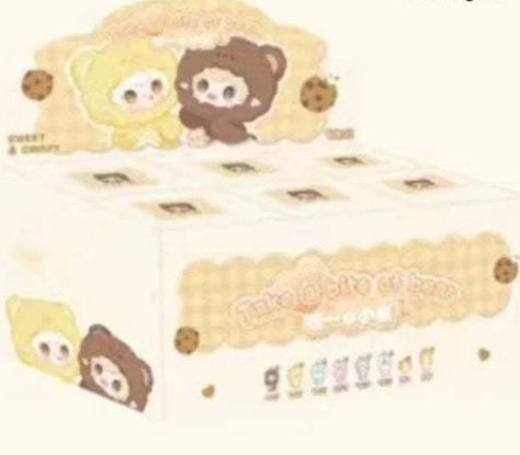 Yooki V4 Take a Bite Of Bear Series Plush Dolls, Blind Box