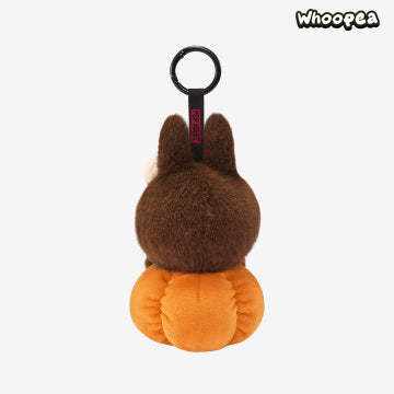 LABUBU Happy Halloween Party Series-Sitting Pumpkin Vinyl Plush Pendant