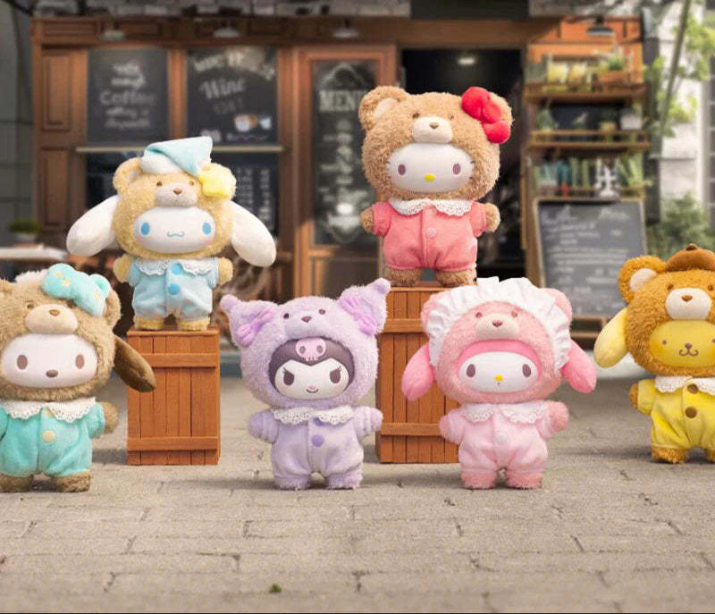 【Sale】SANRI0 Latte Baby Series Plush Dolls, Blind Box