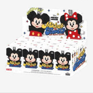 MlCKEY FAMILY Cute Together Keychain Series Plush Blind Box