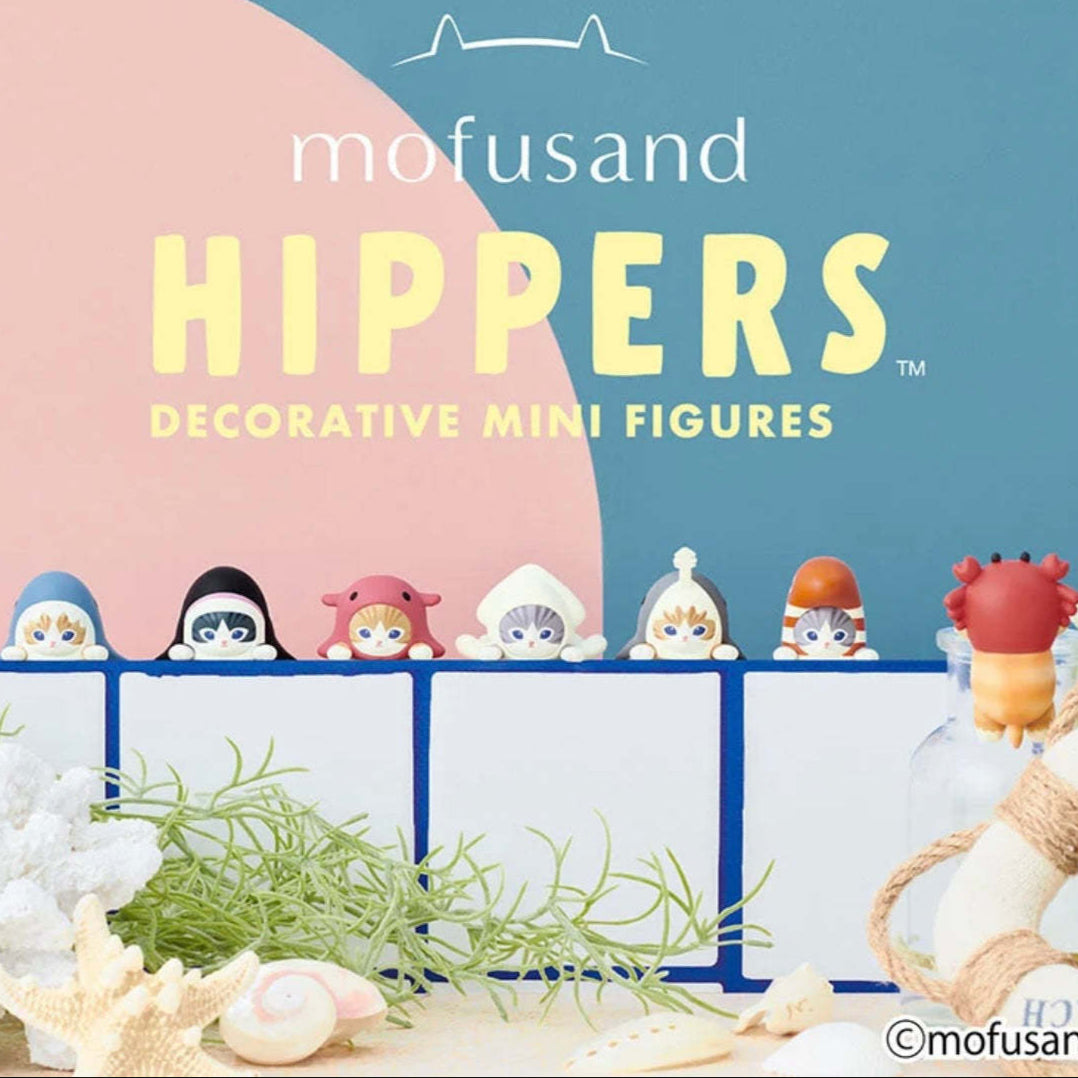 Sonny Angel x Mofusand HIPPERS Decorative Mini Figures, Blind Box
